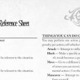 Sean Dunstan put together this handy reference sheet based on Mike Olson’s rules from The Kerberos Club (FATE Edition). Download it now for free. Click here to order The Kerberos...