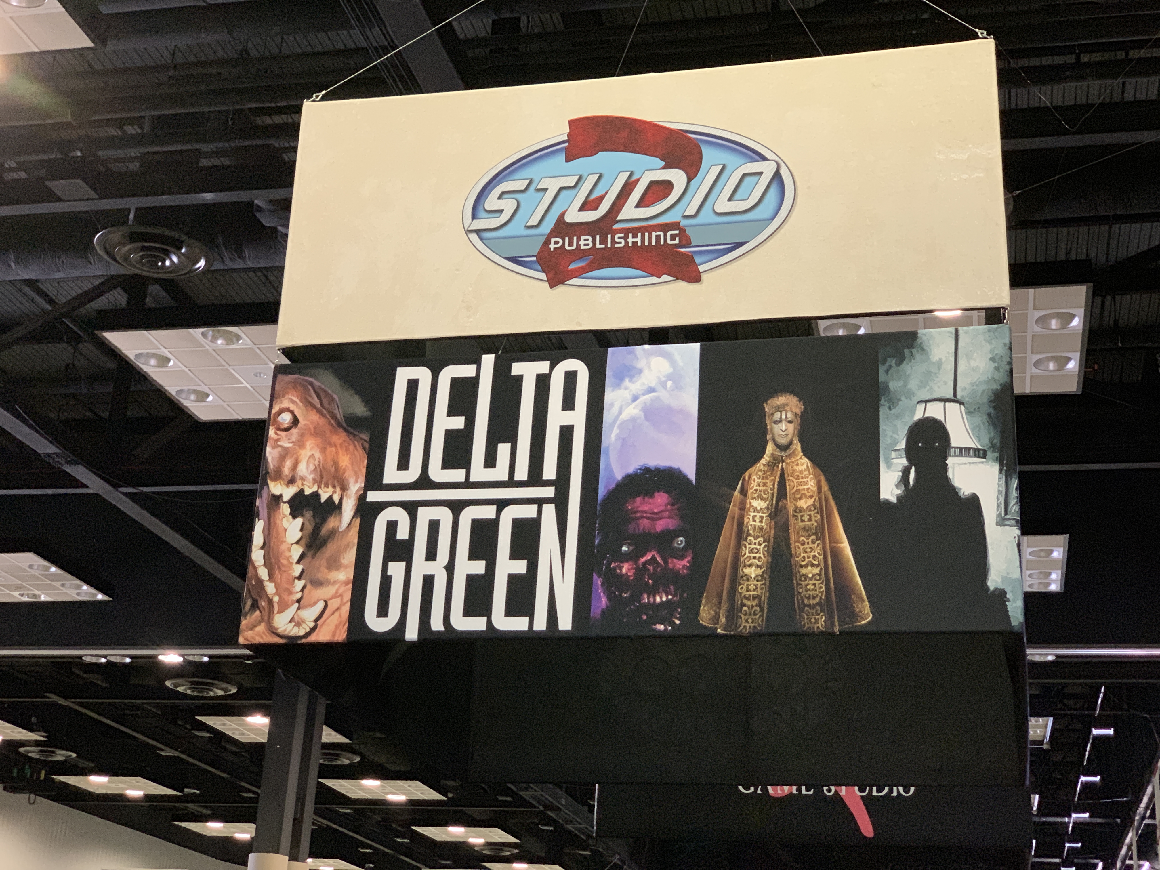 Delta Green at the Studio 2 booth at Gen Con 2019