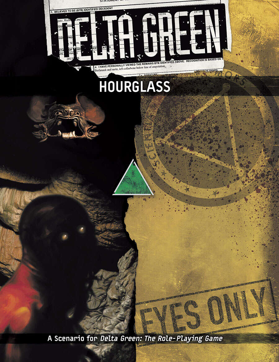 A grotesque figure menaces you in Delta Green: Hourglass