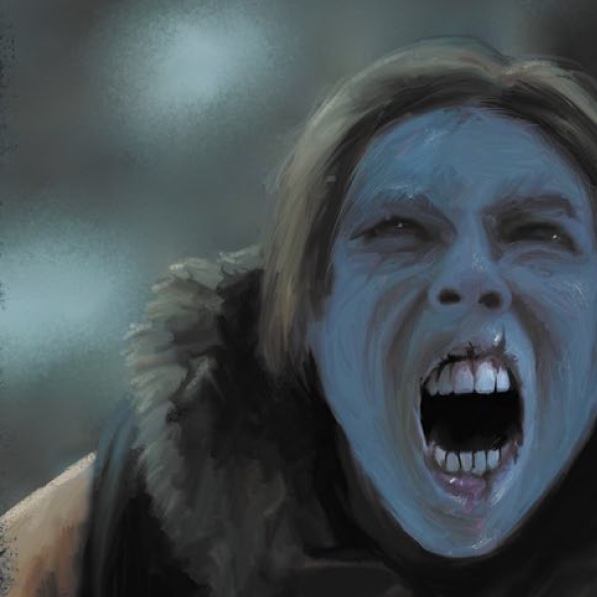 A dead woman screams in horrific revelation during the scenario Delta Green: Jack Frost.